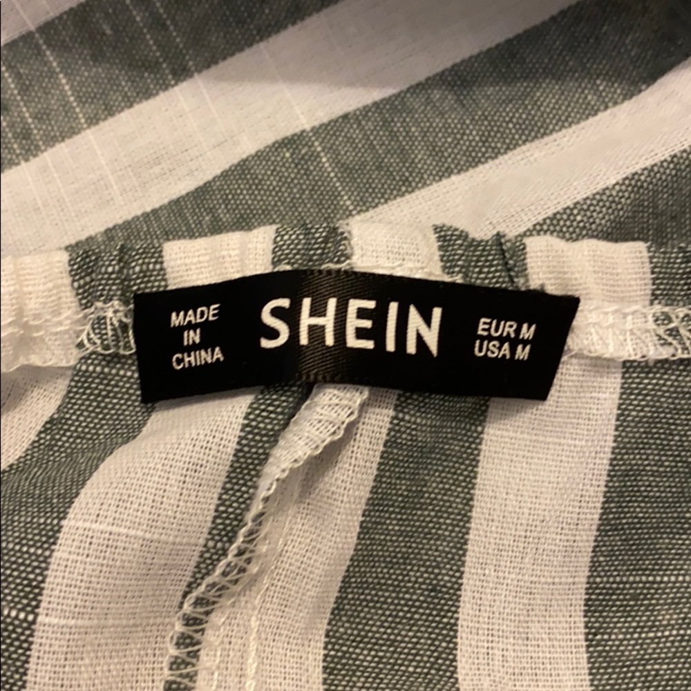 New SHEIN Off the Shoulder Button Dress - Picture 8 of 9